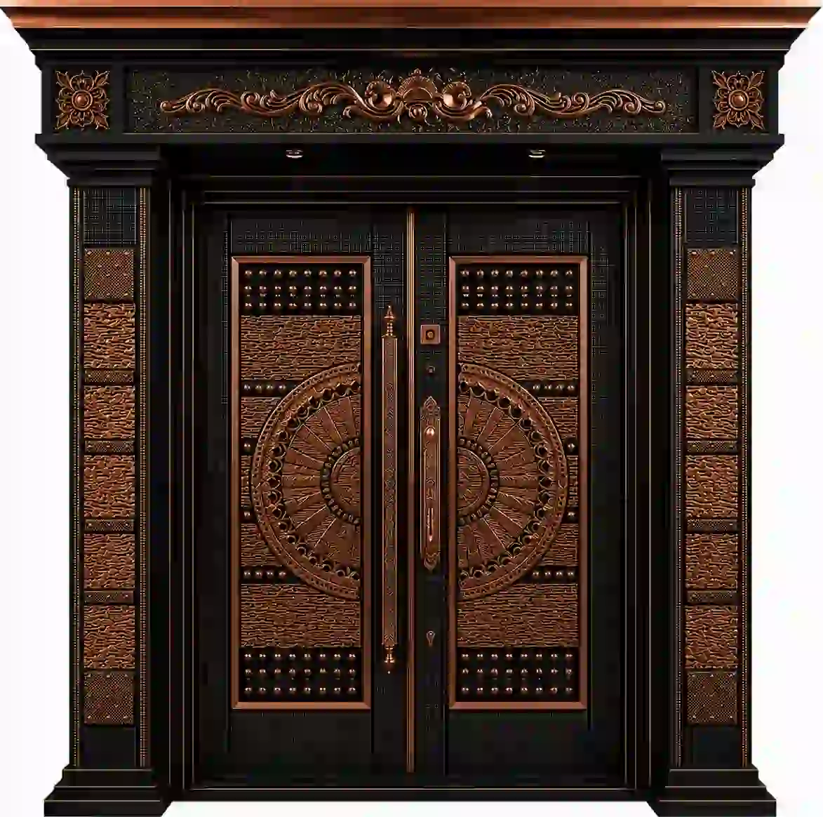 High Security & Safety Metal Door in Bangladesh || JPL-1332/B - Image 2